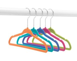 whitmor spacemaker kids hangers set of 5 assorted colors