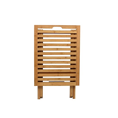 Proman Products Mirage Deluxe Foldable Bamboo Luggage Rack, 24" W x 18" D x 22" H, Natural