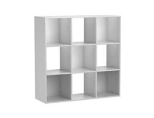cartener 9 cube organizer 9-compartment storage cube (white)