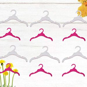 POPETPOP 10 Pack Dog Clothes Hangers- Pet Hangers Dog Apparel Kids Clothes Hangers Accessories for Small Dog Cat Clothes