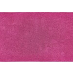 Kate Spade New York Scallop Pleat 580 GSM Terry 1 Piece Wash Cloth, 13 x 13 Inches, 100% Cotton (Magenta Frost)