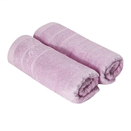 Wokaku Washcloths-for-Washing-Face-Skin-Friendly-Towels-Hand-Towels-Wash-Cloths-Highly-Absorbent-and-Quick-Dry-Face-Towels (Pink)