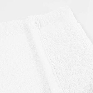 (12 Pack) Set of 12- Promotional Priced Fingertip Towels (White)