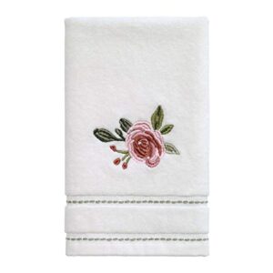 avanti linens - fingertip towel, soft & absorbent cotton towel (spring garden collection)