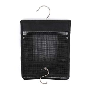 Reoean Serial Type Mesh Shower Caddy, Hook Type Mini Storage Basket, Hanging Mesh Fitness Swimming Storage Basket (2)