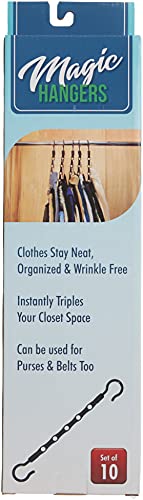 Closet Complete Magic Cascading Hangers, TV Item, Set of 10