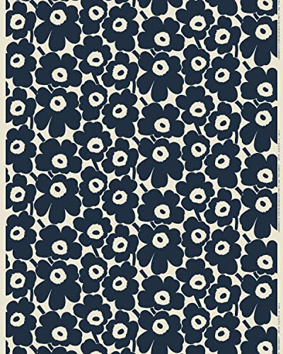 MARIMEKKO - Unikko Terry Cotton Guest Towel (Blue Poppy)