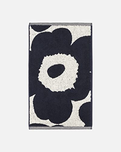 MARIMEKKO - Unikko Terry Cotton Guest Towel (Blue Poppy)