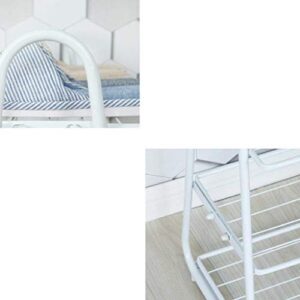DINGZZ Iron Shoe Rack, Simple Home Multi-Layer Iron Art Dormitory Slipper Shelf Storage