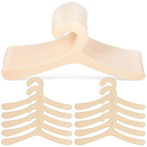 Ipetboom Cat Clothes Hangers, 40 Pcs Cat Clothes Rack Pet Costume Rack Dog Clothes Closet Doll Hangers