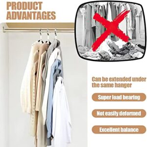 12Pcs Clothes Hanger Connector Hooks,Love Hooks Cascading Hangers Space Saving Organizer for Heavy Duty Clothes Closet