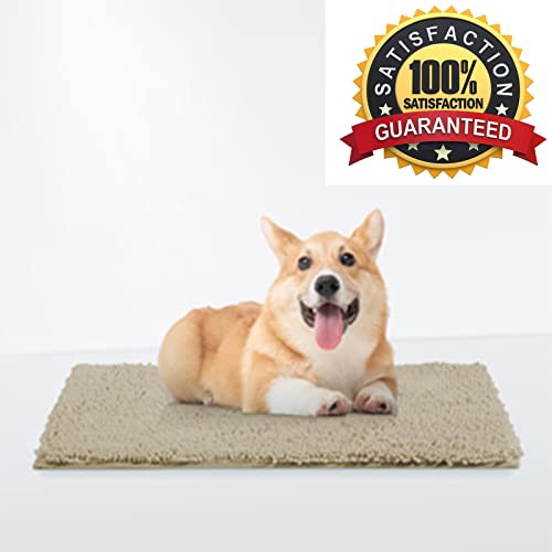 NIOCEZT Bathroom Rugs Sets 3 Piece, Contour Toilet Mat, 19.7 x 31.5 and 13.8 x 17.7 Bath Mat, Non-Slip Washable Bathroom Rugs and Mats Sets, Cutest Yorkies