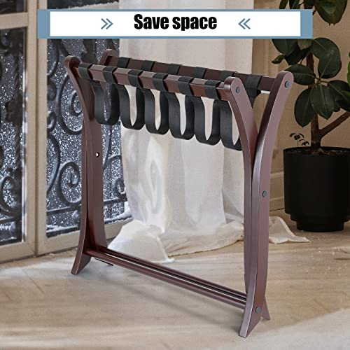 SYBELIJAH Luggage Rack, Luggage rack, Folding luggage rack for Guest Room, Bedroom Hotel, Living Room