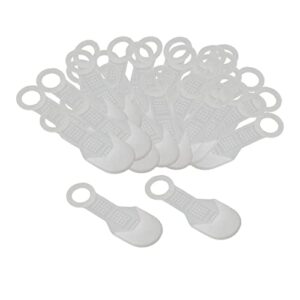 Bothyi 50Pcs Non Slip Pad for Clothes Hanger Hanger Accessories for Clothing or Home, Transparent