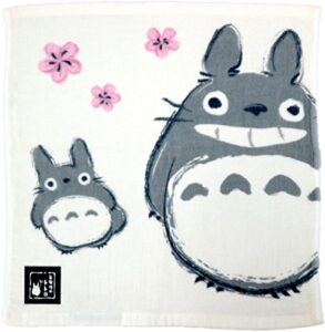 marushin my neighbor totoro imabari gauze towel(spring breeze and totoro) made in japan