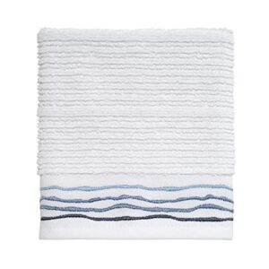 avanti linens ripple collection, washcloth, blue