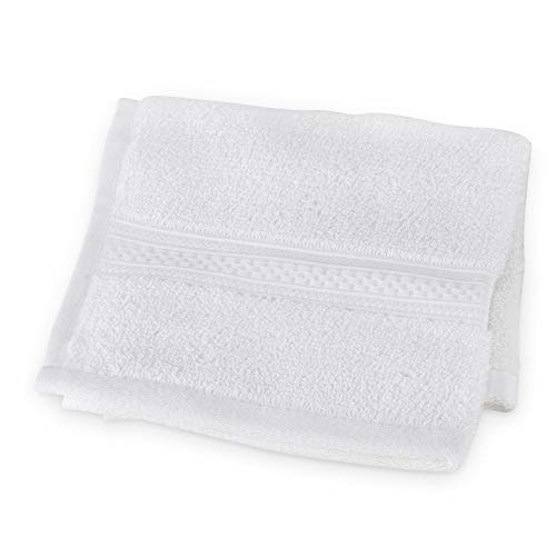 Dr. Mercola Organic Cotton Wash Cloth (White) Size 13"x 13", Non GMO, GOTS Certified