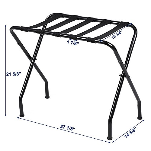 Vasitelan Metal Folding Luggage Rack, Steel Frame, Foldable Luggage Rack for Hotel Metal Folding Luggage Rack, Steel Frame, Foldable Luggage Rack for Hotel