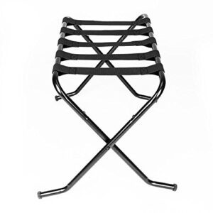 Vasitelan Metal Folding Luggage Rack, Steel Frame, Foldable Luggage Rack for Hotel Metal Folding Luggage Rack, Steel Frame, Foldable Luggage Rack for Hotel