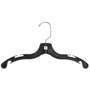 junior top hangers, 14" black case of 100
