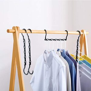 Pretigo Magic Hangers Space Saving Hangers 10 Pack Closet Space Saver Hanger Organizer Multi Hangers Space Saving