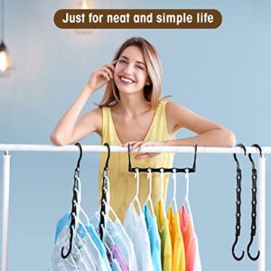 Pretigo Magic Hangers Space Saving Hangers 10 Pack Closet Space Saver Hanger Organizer Multi Hangers Space Saving