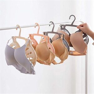 4PACKs Anti-Deformation Bra Hanger, Bra-Shaped Drying Rack, 360-Degree Rotatable Underwear Hanger with Protective Hooks, Keep Your Bra in Good Shape, Cami Hanger Closet Organizer for Tank Tops