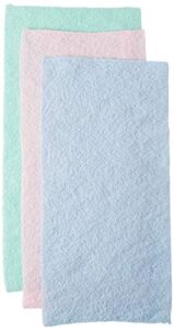 clean logic stretch bath & shower cloth (assorted colors) (6 pack)