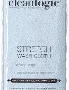 Clean Logic Stretch Bath & Shower Cloth (Assorted Colors) (6 Pack)