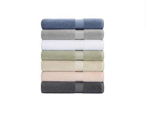 Calvin Klein Home Tracy Towel, Wash Cloth, White