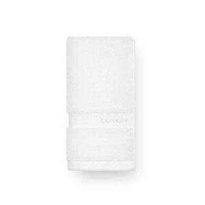 Calvin Klein Home Tracy Towel, Wash Cloth, White