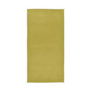 brass cotton fingertip towels 30 x 15 inches absorbent and soft terry towel for bathroom powder room guest and housewarming gift