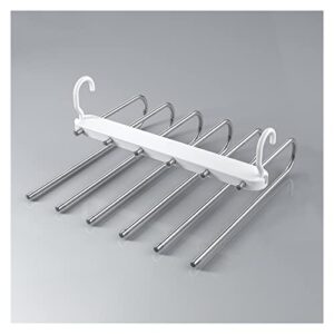 n/a household trouser hanger clothes hanger wardrobe storage rack folding trousers rack tie rack storage rack ( color : onecolor , size : 33.5*30.5cm )