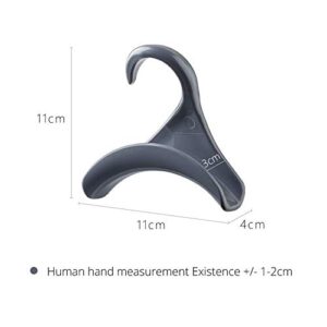 SHIMOYAMA Handbag Hook Hanger, Display Hook Hanger Closet Hooks Storage Organizer – Durable Plastic Hanger for Bags, Belts, Tie & Headbands (1 Piece Pack)