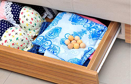 TooGet Natural Camphor Ball Fresh Cinnamomum Camphora Root for Clothes Storage, Closets & Drawers - 30 Balls & 6 Bags