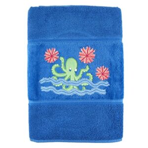 bigkitchen octopus garden embroidered luxury hand towel