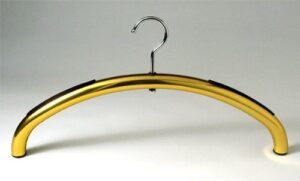 precision hanger in gold with felt. the dimple & crease free hanger solution-click "2 new" for other offers!
