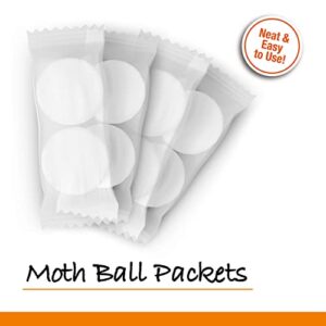 Reefer-Galler Moth-Tek Snowhite Cedar Scented Moth Ball Packets 12 oz (3)