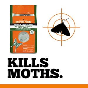 Reefer-Galler Moth-Tek Snowhite Cedar Scented Moth Ball Packets 12 oz (3)