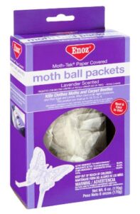 enoz lavender scented moth ball packets, 6 oz (pack of 3)