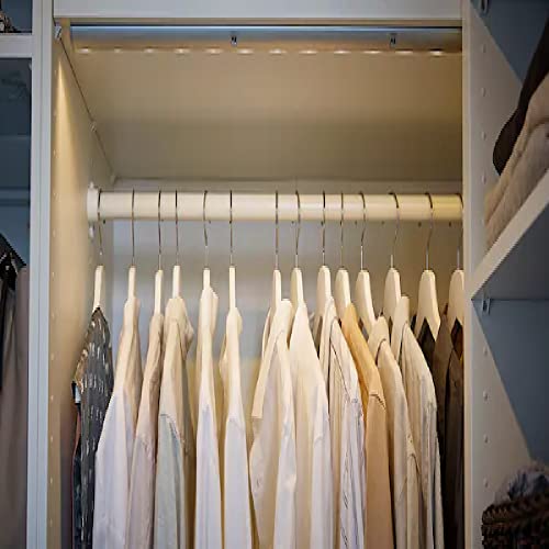 KOMPLEMENT PAX Wardrobe Clothes Rail, White Closet Rod Hanging Storage Organizer 55 cm