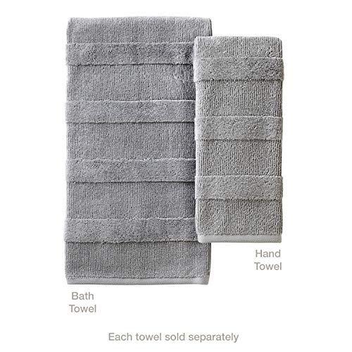 SKL HOME by Saturday Knight Ltd. V1359010835203 Efrie Hand Towel Set, 13" x 5.5", Gray