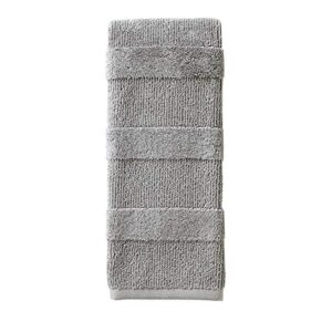 SKL HOME by Saturday Knight Ltd. V1359010835203 Efrie Hand Towel Set, 13" x 5.5", Gray