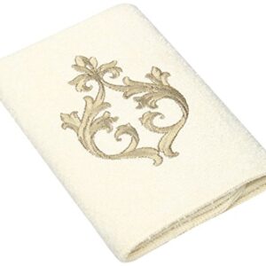 Avanti Linens Monaco Wash Cloth, Ivory