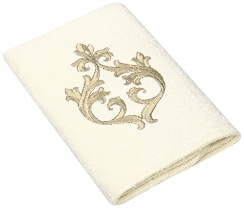 Avanti Linens Monaco Wash Cloth, Ivory