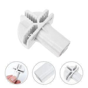 TEHAUX 8pcs Modular Closet Organizer Connector Modular Closet Wire Grid Cube Connectors Buckles Cube Storage Shelving Unit Connectors Closet Clasp Clip for Storage Cabinet