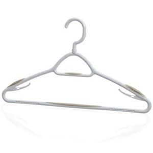 neatfreak A06000012X5WJ Deluxe Swivel Clothes Hangers White/Sand Pebble 5 Pack