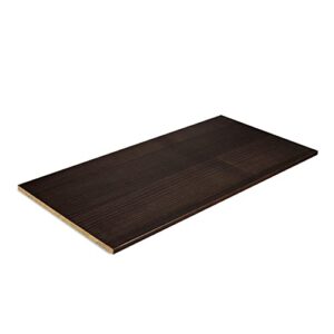 grain wood furniture shaker solid wood shelf espresso espresso finish