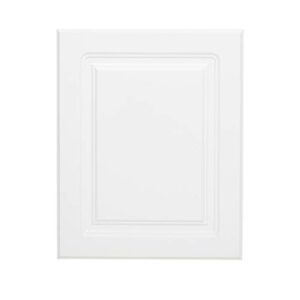 American Pride Recess-Mount Raised Panel Door Medicine Cabinet, 16" x 20", Steel Body, White