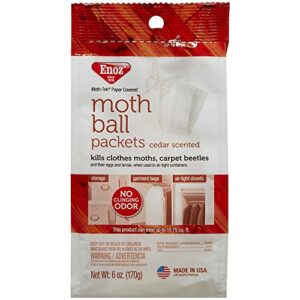 Enoz Moth-Tek Packets Cedar Scent - 6 oz. Bag (3 - Pack)